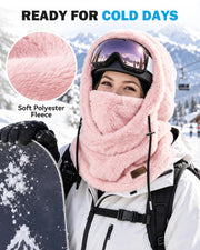 Hikenture Winter Balaclava Ski Mask for Men & Women, Thermal Neck Cover