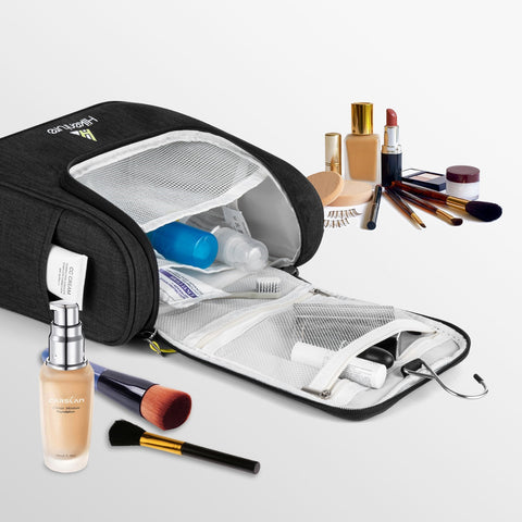 best women's travel toiletries bag Hikenture Toiletry Bag for Women,Travel Toiletries Bag, Hanging Cosmet