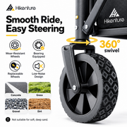 Hikenture Lightweight Collapsible Wagon-220 lb Capacity