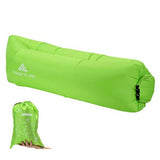 Hikenture Air Filled Lounger For Camping,Outdoor Hangout,Beach,Indoor - Portable Carry Bag (Green)