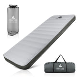 Hikenture 4 INCH Thick Self Inflating Sleeping Pad with 9.5 R Value, Comfort Plus Camping Mattress with Pump Sack, Inflatable Foam Insulated Camping Pad, Portable Camping Mat for 4-Season