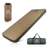 Hikenture 4 INCH Thick Self Inflating Sleeping Pad with 9.5 R Value, Comfort Plus Camping Mattress with Pump Sack, Inflatable Foam Insulated Camping Pad, Portable Camping Mat for 4-Season
