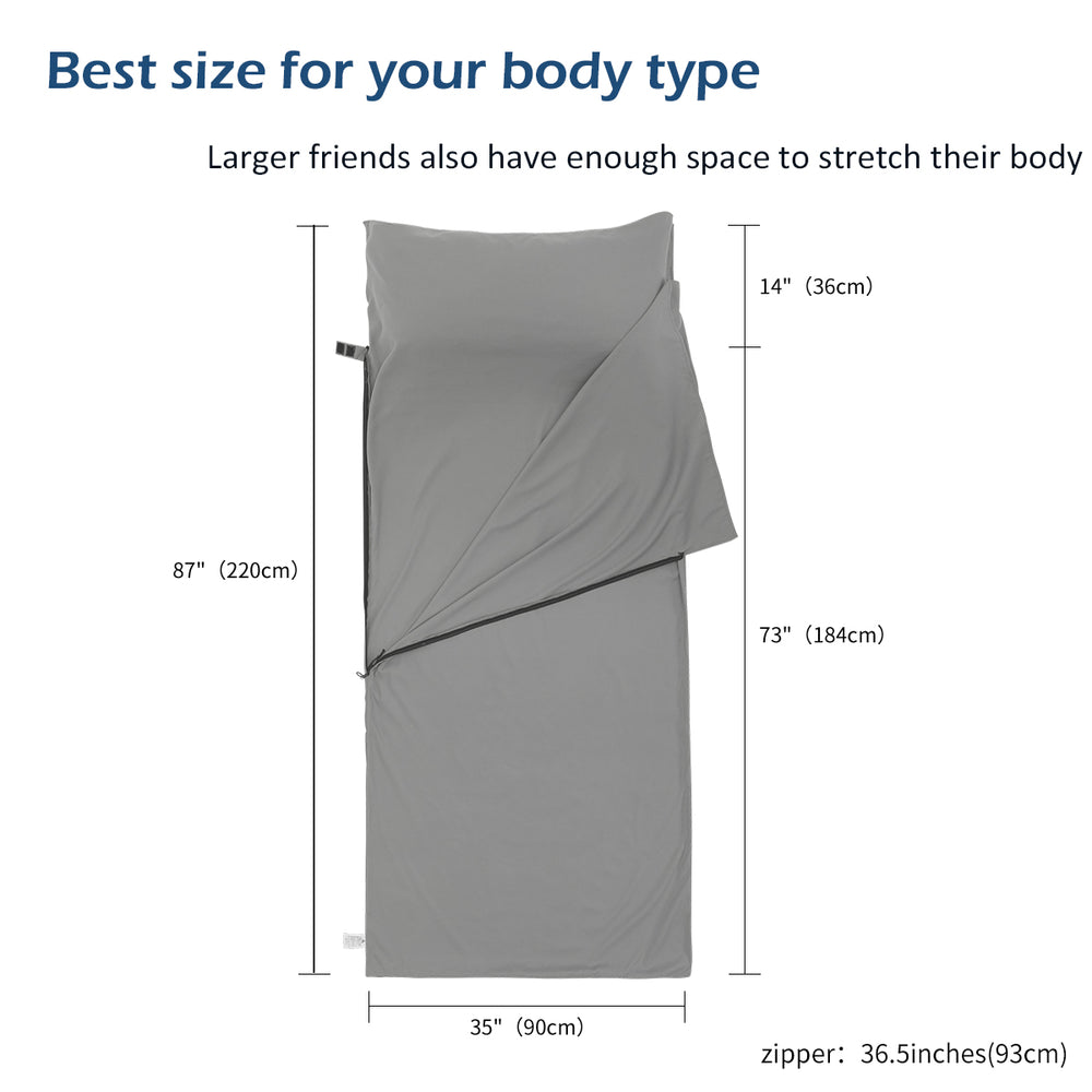 HIKENTURE Sleeping Bag Liner